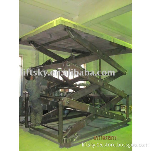ISO 9001/CE Approved Hydraulic Car Lift